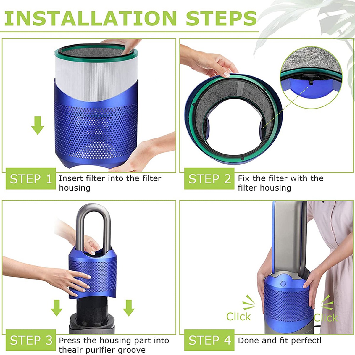 Dyson Fan Pure Cool - HGHO Replacement Filter for Dyson Pure