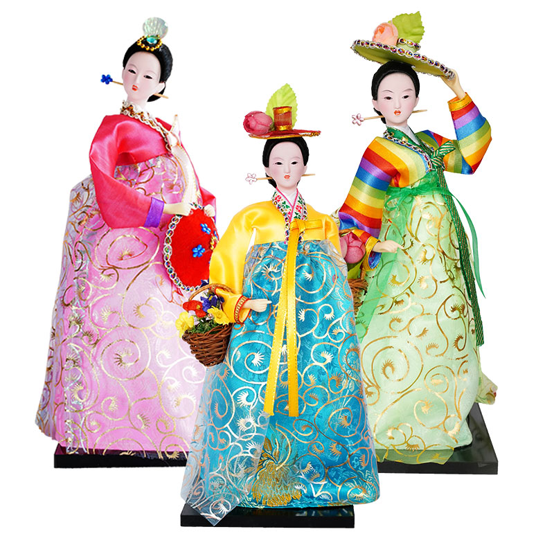 30 CM Korean National Doll Wed - огляд і ціна Korean Lifestyle Movie