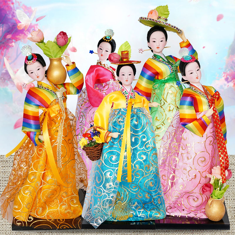 30 CM Korean National Doll Wed - огляд і ціна Korean Lifestyle Movie