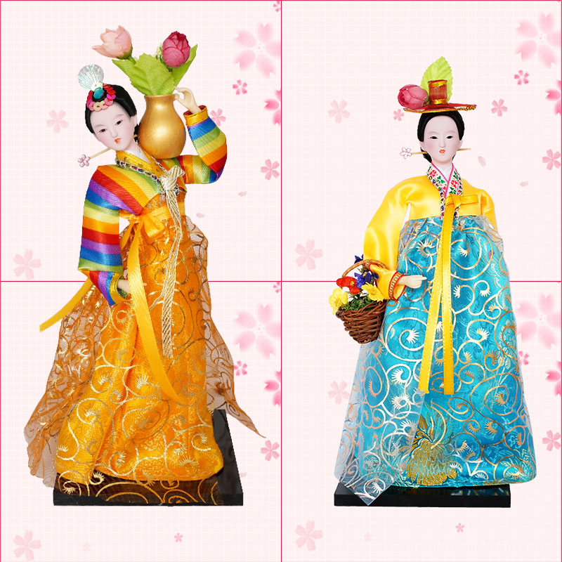 30 CM Korean National Doll Wed - огляд і ціна Korean Lifestyle Movie