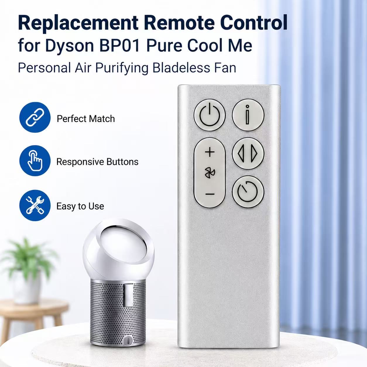 Replacement Remote Control for - огляд і ціна Dyson Fan Pure Cool
